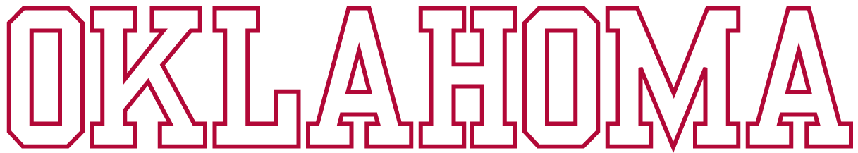 Oklahoma Sooners 0-Pres Wordmark Logo v4 diy iron on heat transfer